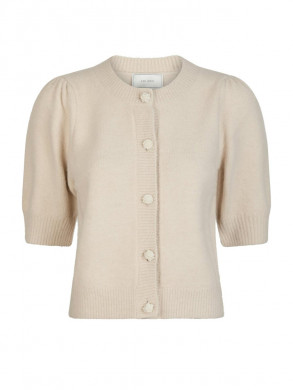 Trudy deco knit cardigan ivory 