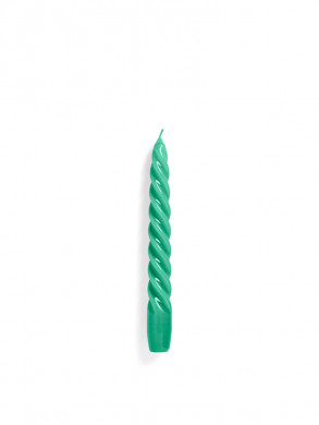 Candle twist green 