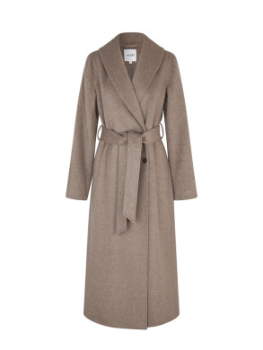 Umia-m lava coat greige 