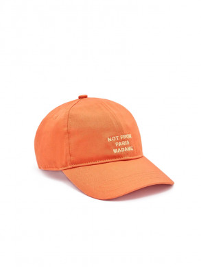 La casquette slogan cap rust 