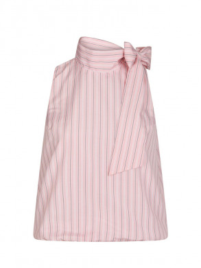 Veda stripe top rose 