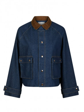 Vista denim cord jacket blue 
