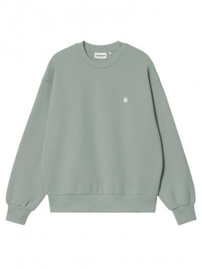 W casey sweatshirt frosted green 
