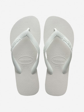 Havaianas brasil logo sandals white 