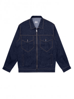 William denim jacket blue raw 
