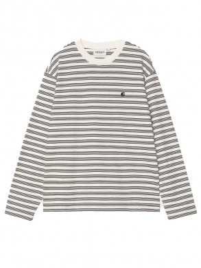 W ls sydney t-shirt stripe wax S
