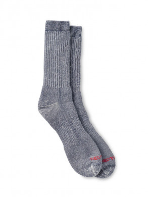 Merino medium crew socks navy 