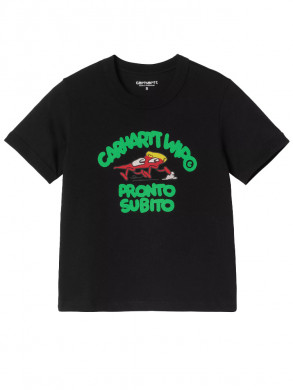 W ss pronto t-shirt black 