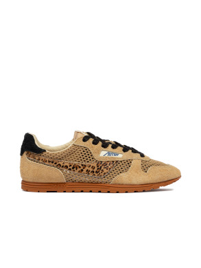 Windspin low wmns sneaker suede pony leopard 