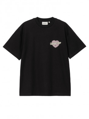 W ss growth t-shirt black 