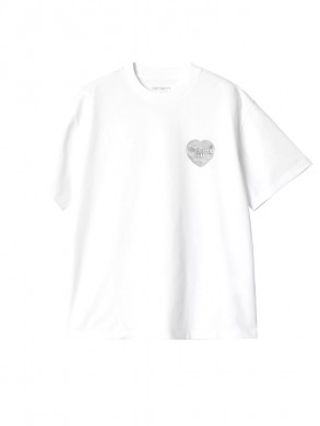 W ss hartt chain t-shirt white 