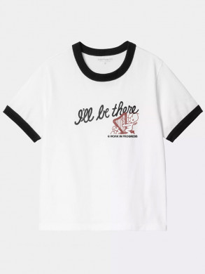 W ss i'll be there shirt white 