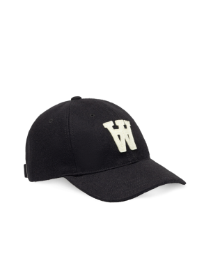 WW aa felt patch cap black 