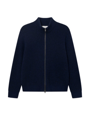 WW cay zipper cardigan ocean 