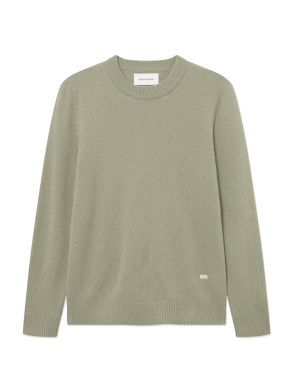 WW logo crew neck pullover basil 