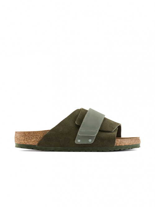 Kyoto sandals suede thyme 