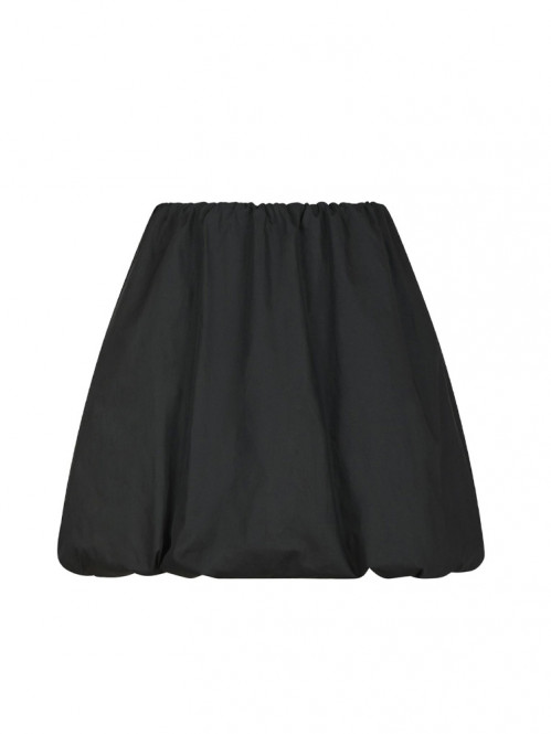 Stela short balloon skirt black S