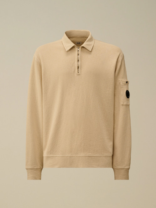 Malfile fleece polo sweatshirts frozen dew 