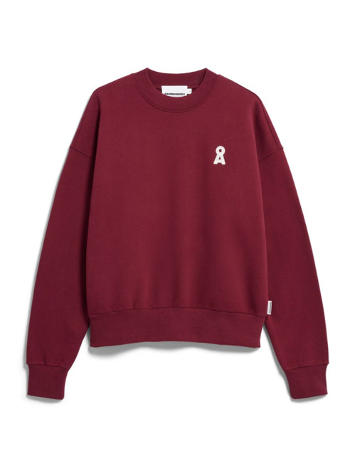 Iconic a alizaa sweatshirt velvet red 
