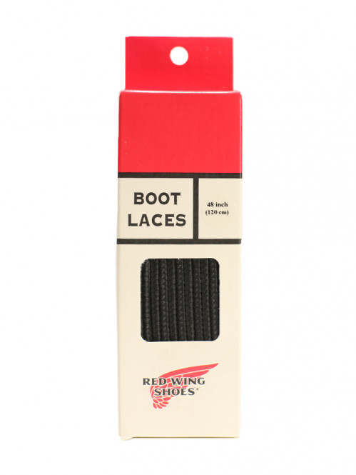 Boot laces 48inch black 
