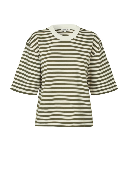 Emrys-m betsy stripe t-shirt olive 
