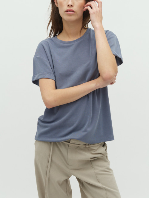 Amana bosko t-shirt vint indigo 