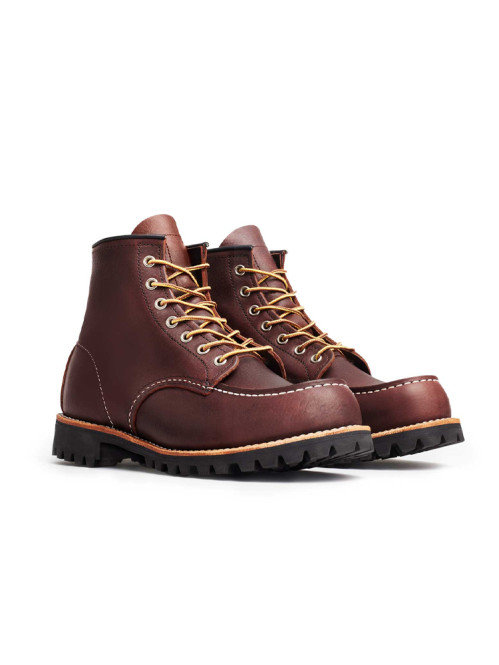 Roughneck moc toe boots brown 