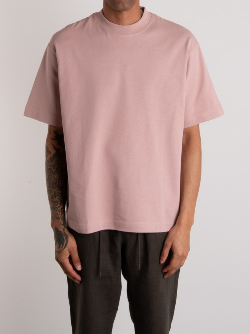 Heavy oversize tee rose grey 