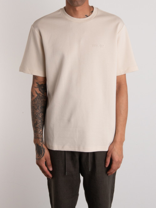 Nat logo t-shirt ivory 