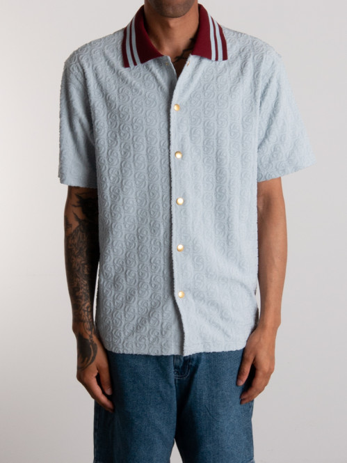 Monogram shirt blue 