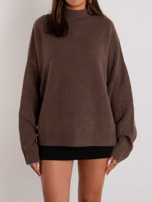 Dagmar pullover chocolate 