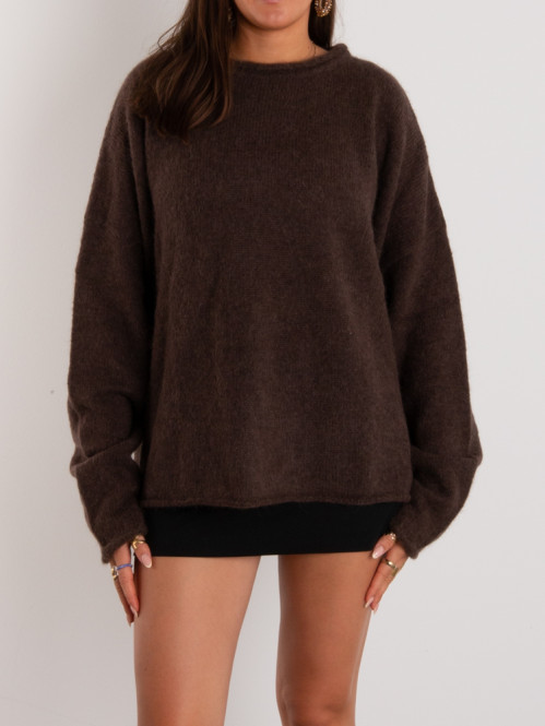 Helena pullover chocolate 