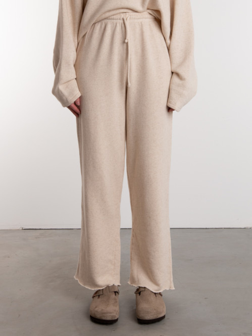 Ito 05a sweat pants ecru chine XS