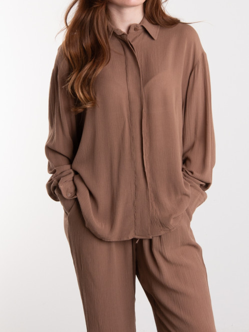 Caren shirt nougat 