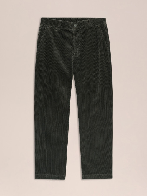 Aden corduroy pants dark army 
