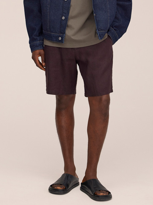 Aden shorts dusky port 