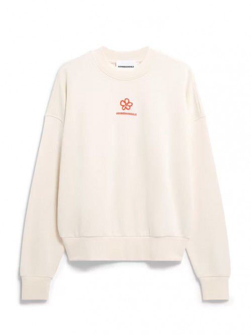 Alizaa flower sweatshirt undyed 