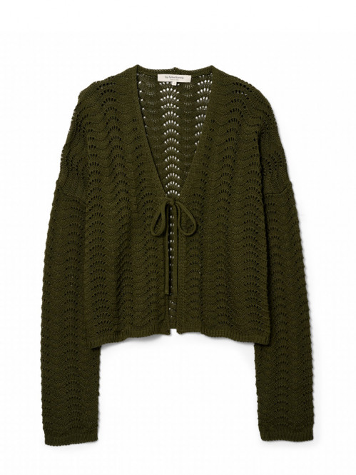Amelie cardigan olive 