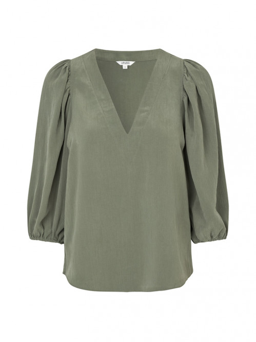 Antoni neveah blouse mosstone 