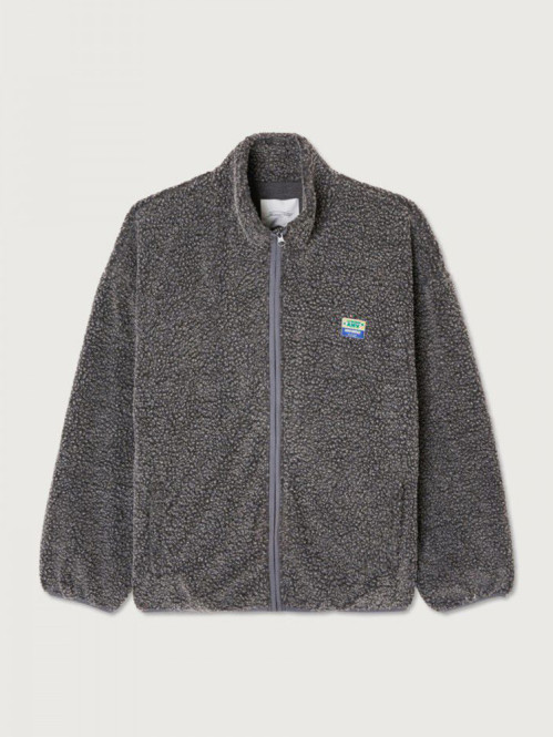 Mhok 16b teddy jacket anthracite chine 