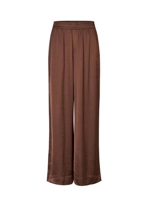 Asaka-m quill pant chocolate 