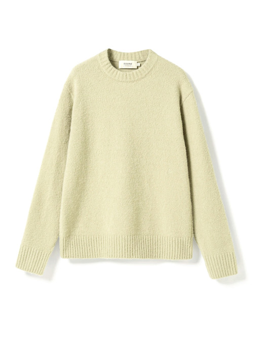 Assar pullover white moss 