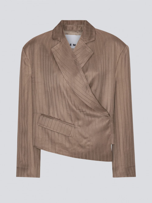 Asymmetric blazer timber wolf 