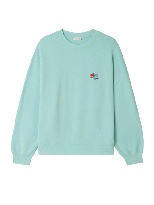 Atu 03d sweatshirt vert cristal 