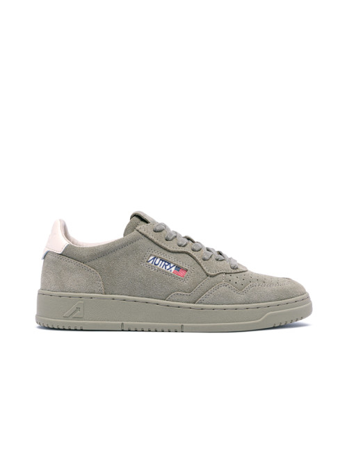 Medalist men sneaker silver sage ivory 