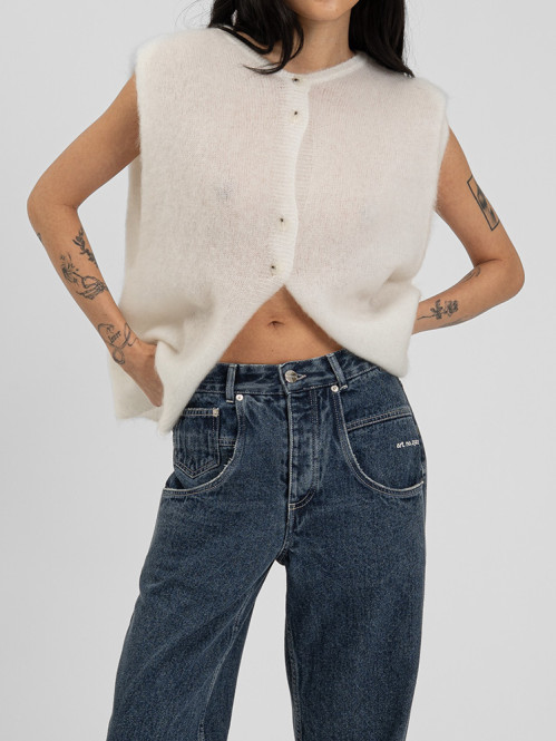Aya cardigan white M