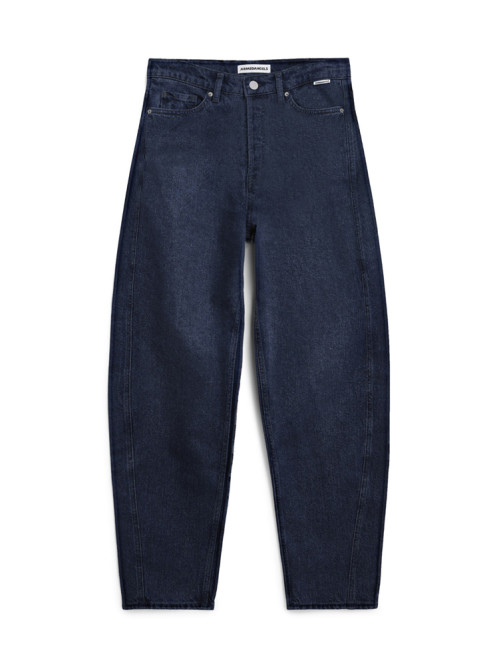 Baarly high waist barrel jeans fluid ink 