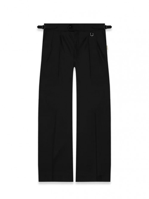 Tailored baggy pants black 