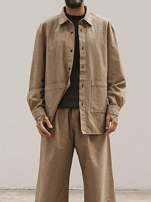 Balera jacket righe dirty cafe 
