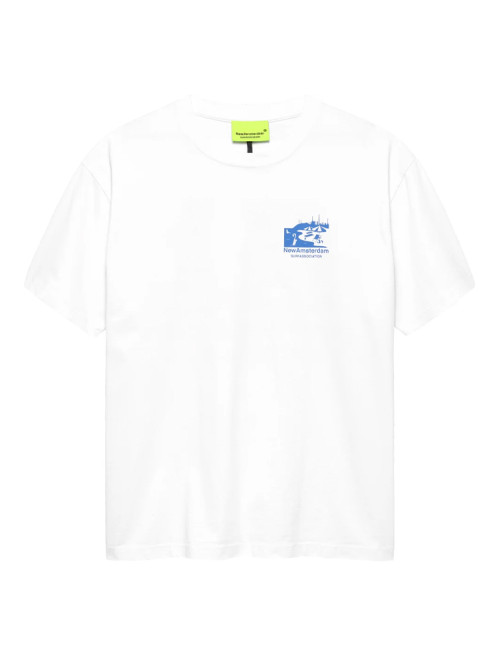 Beach sign t-shirt white 